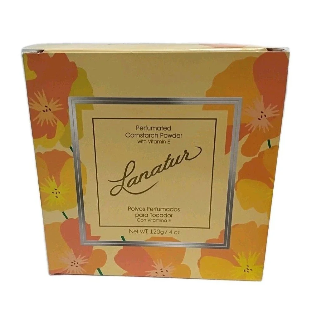 Lanatur Dusting Cornstarch Powder with Vitamin E